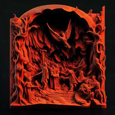 3D модель Гра Dantes Inferno (STL)